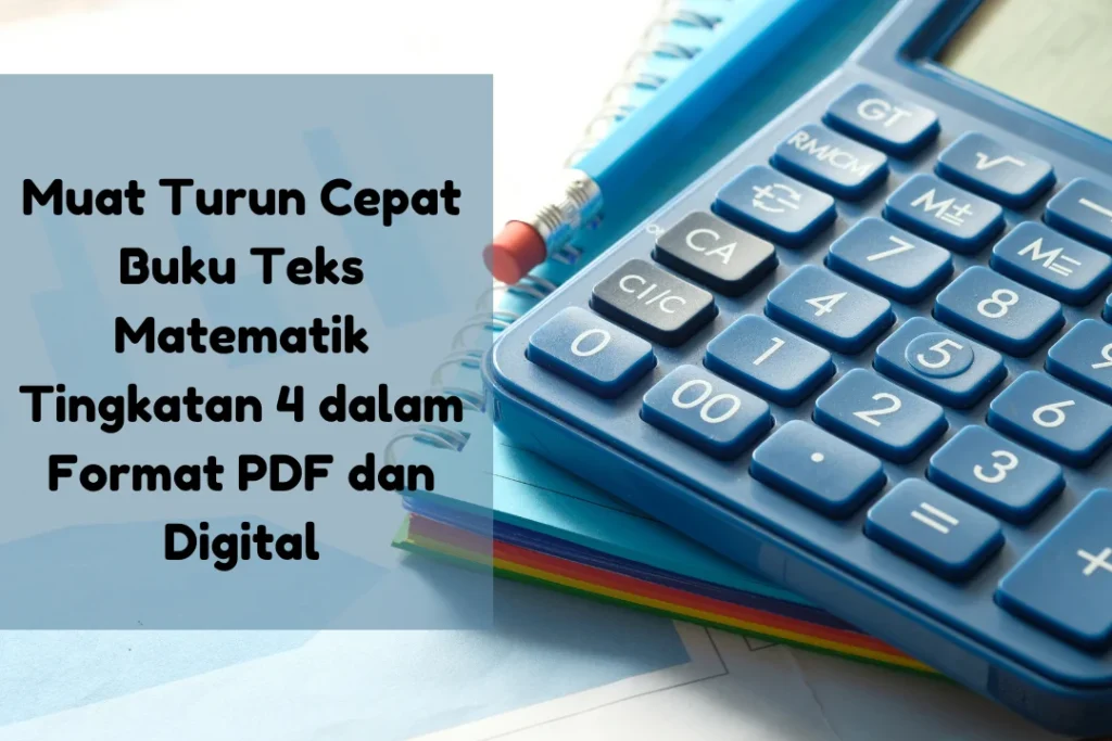 Buku Teks Matematik Tingkatan 4 PDF Dan Digital