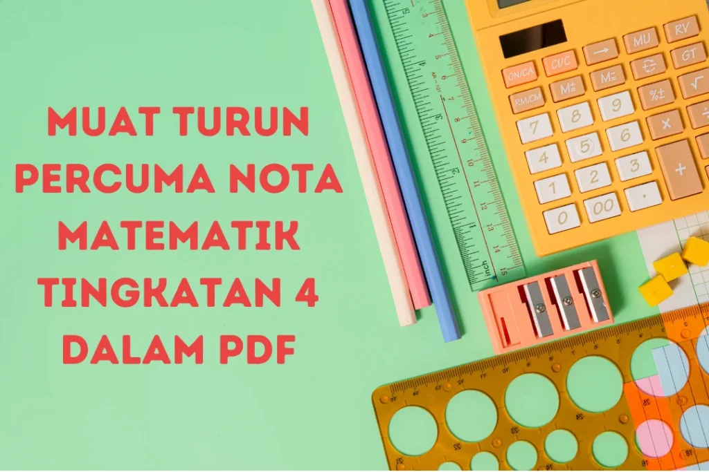 nota matematik tingkatan 4