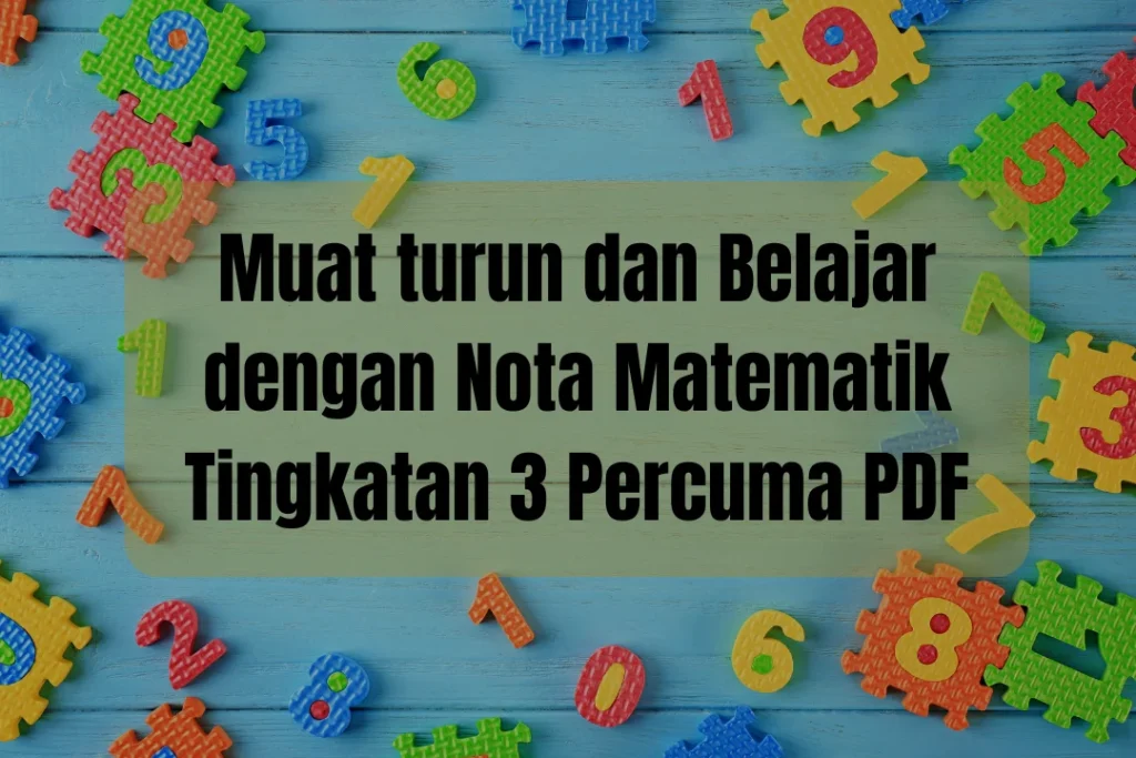 nota matematik tingkatan 3