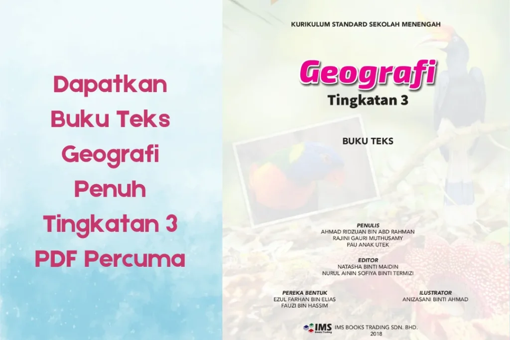 Buku Teks Geografi Tingkatan 3