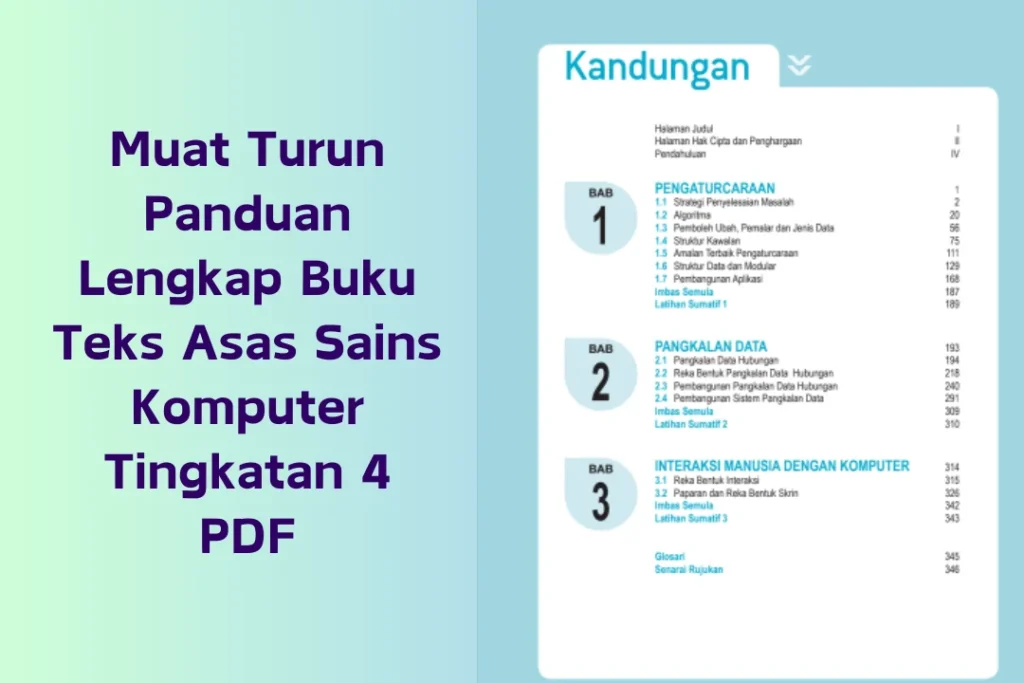 buku teks asas sains komputer tingkatan 4