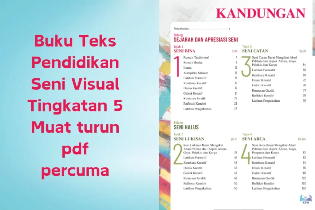 Buku Teks Pendidikan Seni Visual Tingkatan 5