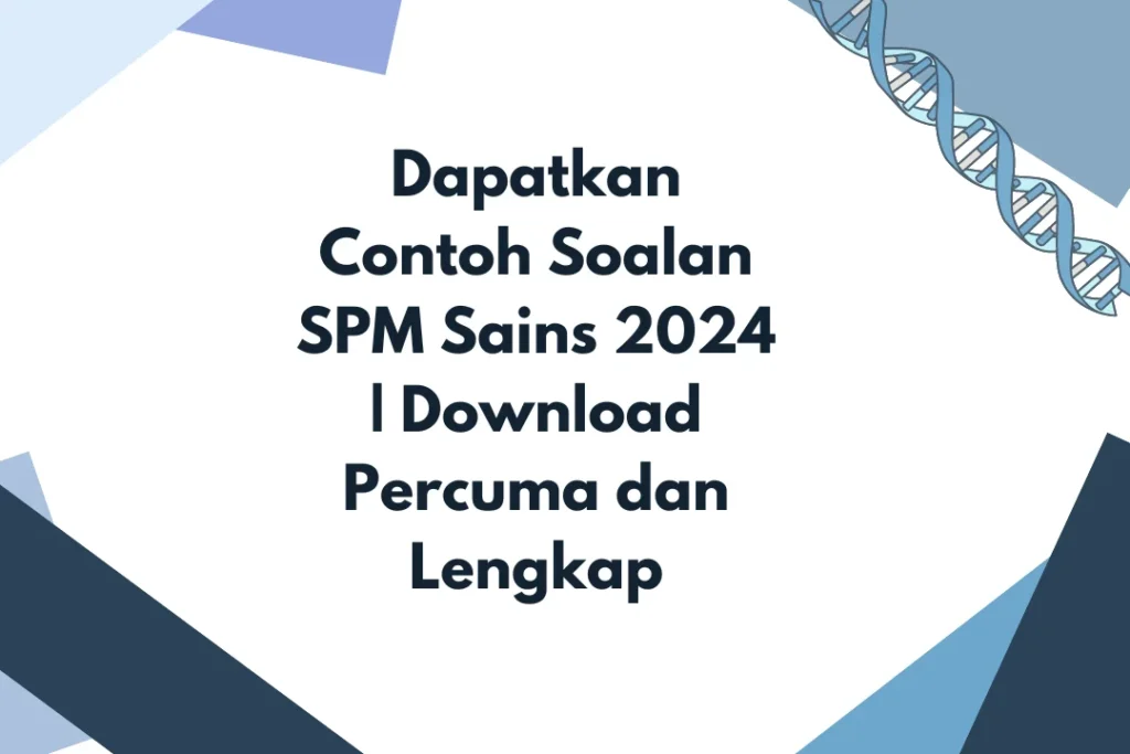 contoh soalan spm sains