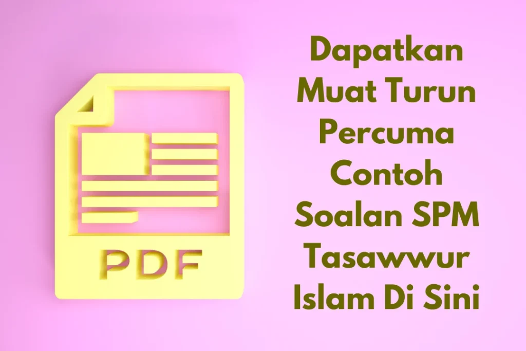 contoh soalan spm tasawwur islam