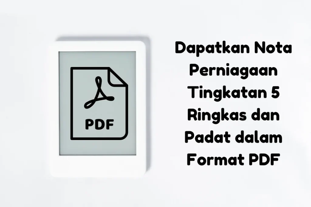 nota perniagaan tingkatan 5 ringkas dan padat