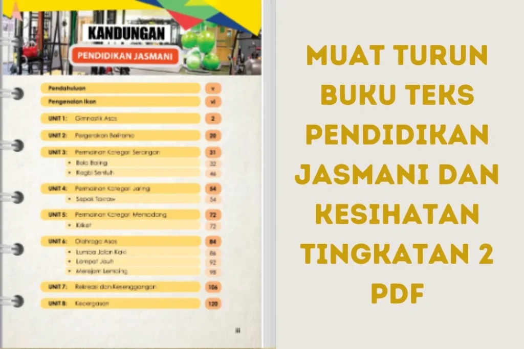 buku teks pendidikan jasmani dan kesihatan tingkatan 2