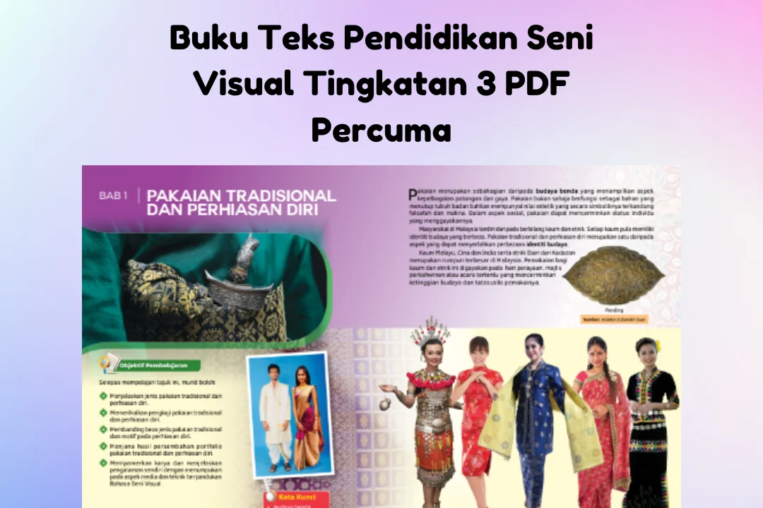 buku teks pendidikan seni visual tingkatan 3