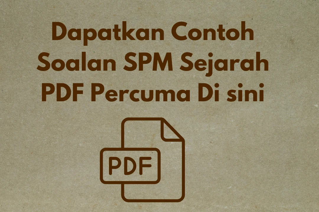 contoh soalan spm sejarah