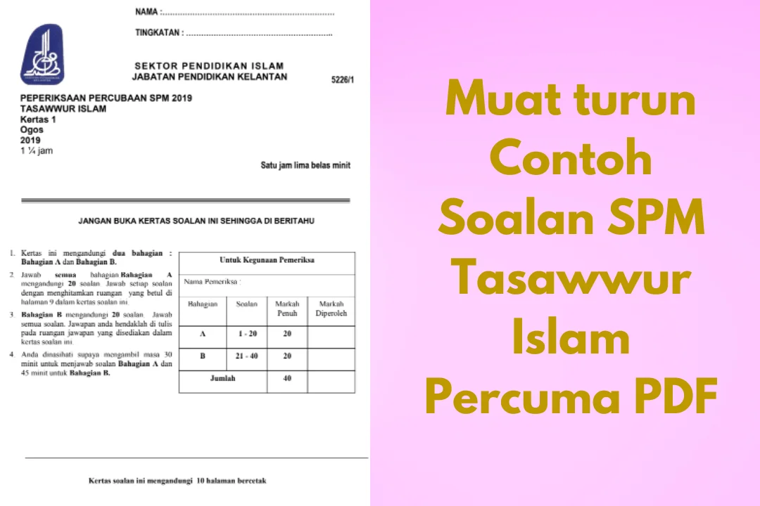 contoh soalan spm tasawwur islam