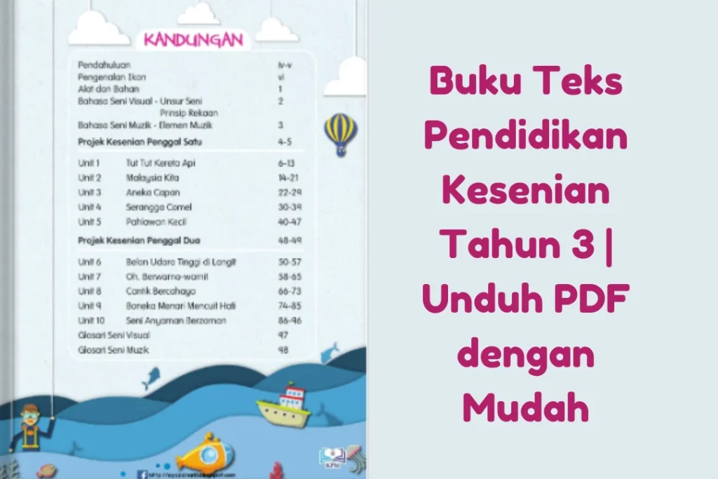 buku teks pendidikan kesenian tahun 3