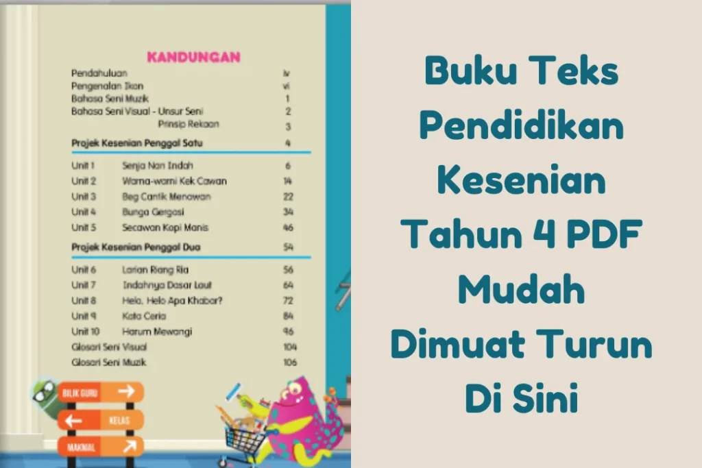 buku teks pendidikan kesenian tahun 4