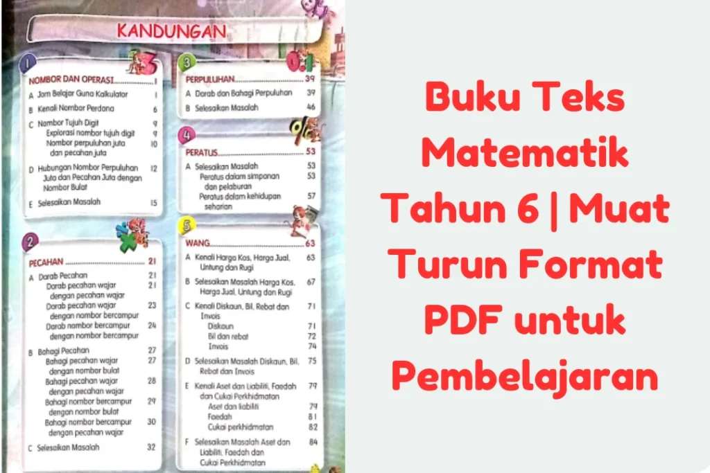 buku teks matematik tahun 6