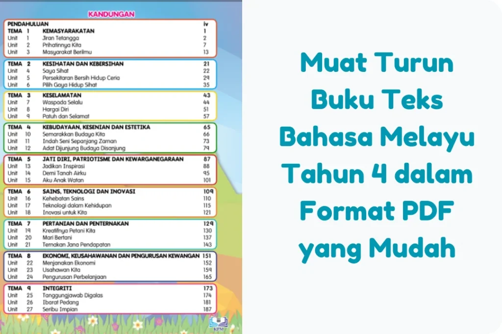 buku teks bahasa melayu tahun 4