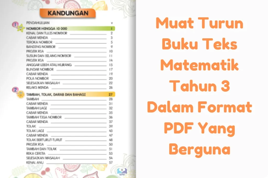 buku teks matematik tahun 3