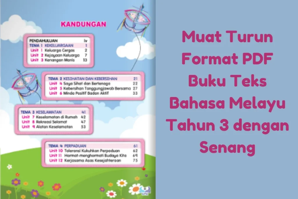 buku teks bahasa melayu tahun 3