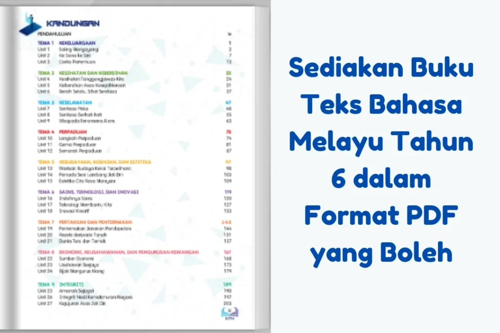 buku teks bahasa melayu tahun 6