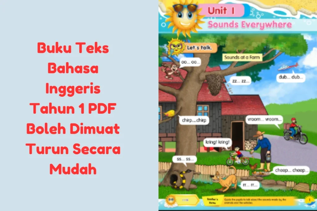 buku teks bahasa inggeris tahun 1