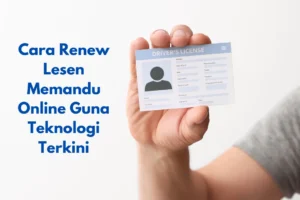 cara renew lesen memandu online