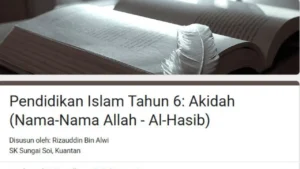 Koleksi Soalan Pendidikan Islam Tahun 6 Dengan Soalan Berkualiti Tinggi
