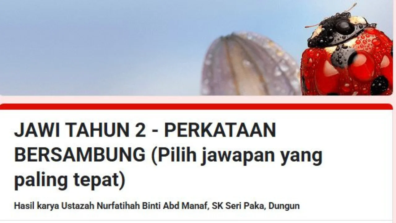 Koleksi terbaik soalan Pendidikan Islam Tahun 2 untuk kegunaan pelajar 1 islam tahun 5 2